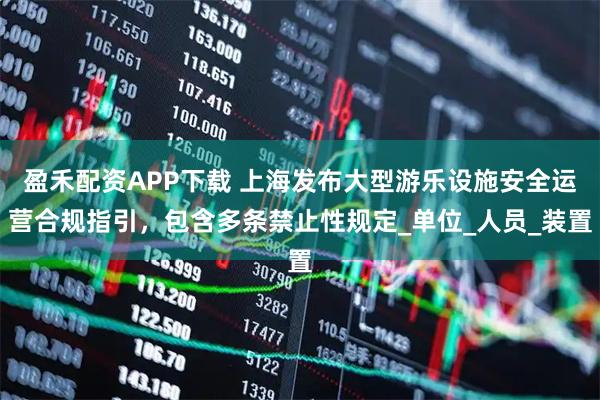 盈禾配资APP下载 上海发布大型游乐设施安全运营合规指引，包含多条禁止性规定_单位_人员_装置