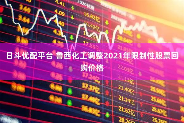 日斗优配平台 鲁西化工调整2021年限制性股票回购价格