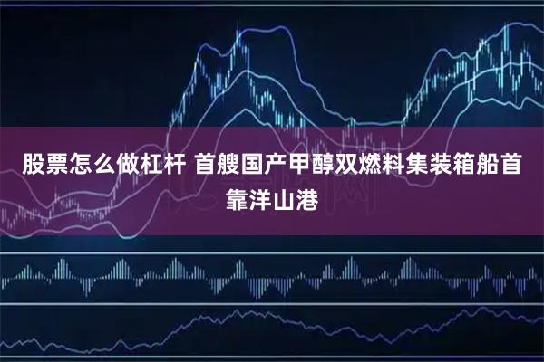 股票怎么做杠杆 首艘国产甲醇双燃料集装箱船首靠洋山港